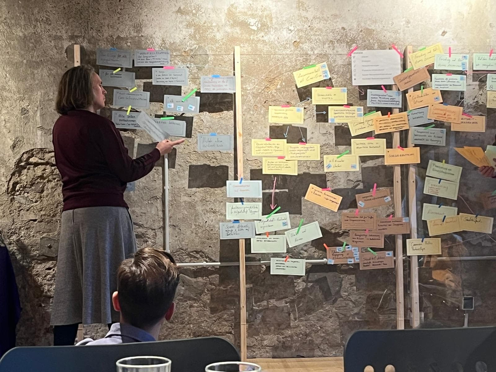 Foto von einem Workshop